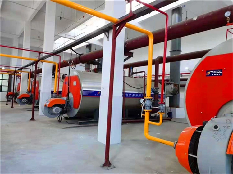 Fire Tube Industrial Fuel Gas Hot Water Boiler for Hotel