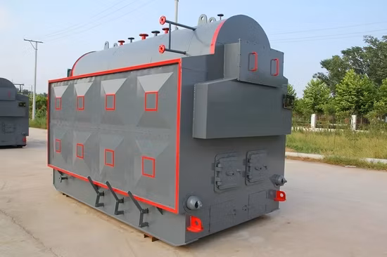 Fornecimento de fábrica com manual de operação Caldeira manual a vapor a carvão industrial com economizador 1º 2 ton/h 6 ton/h