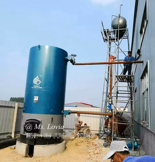 Caldeira de óleo quente de 3 milhões de kcal Caldeira de óleo quente a carvão com grade de corrente fixa