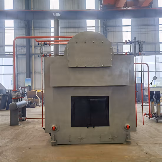 Forno de óleo quente a carvão montado horizontalmente